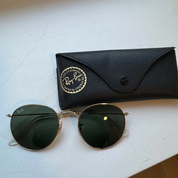 Ray-Ban Round Metal Sunglasses - Picture 3 of 7